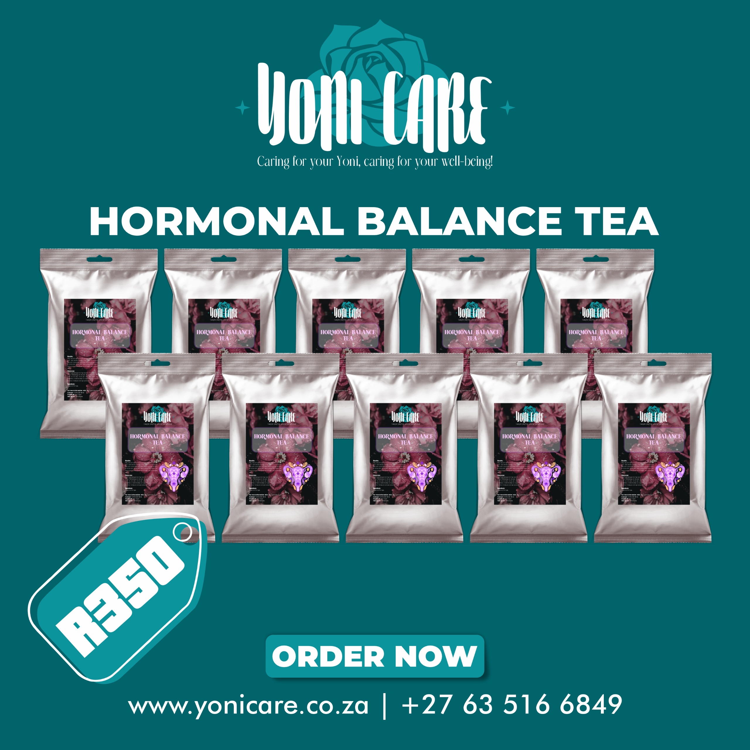HORMONAL BALANCE TEA X10 | Yoni Care